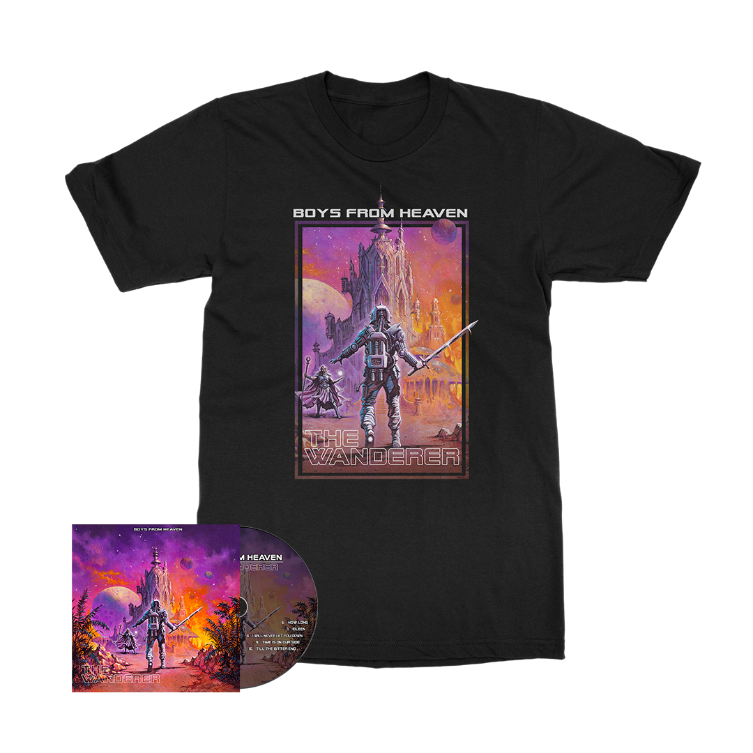 Boys From Heaven - The Wanderer - CD Merch Bundle
