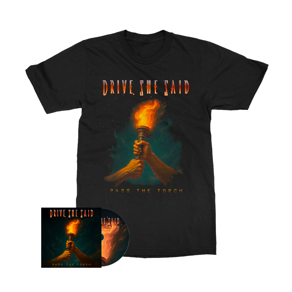 Drive, She Said - Pass The Torch - CD Merch Bundle