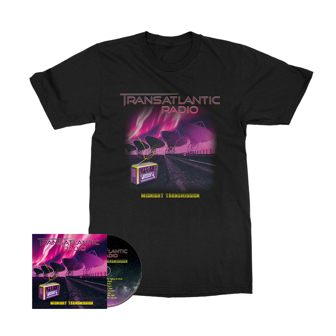 Transatlantic Radio - Midnight Transmission - CD Merch Bundle