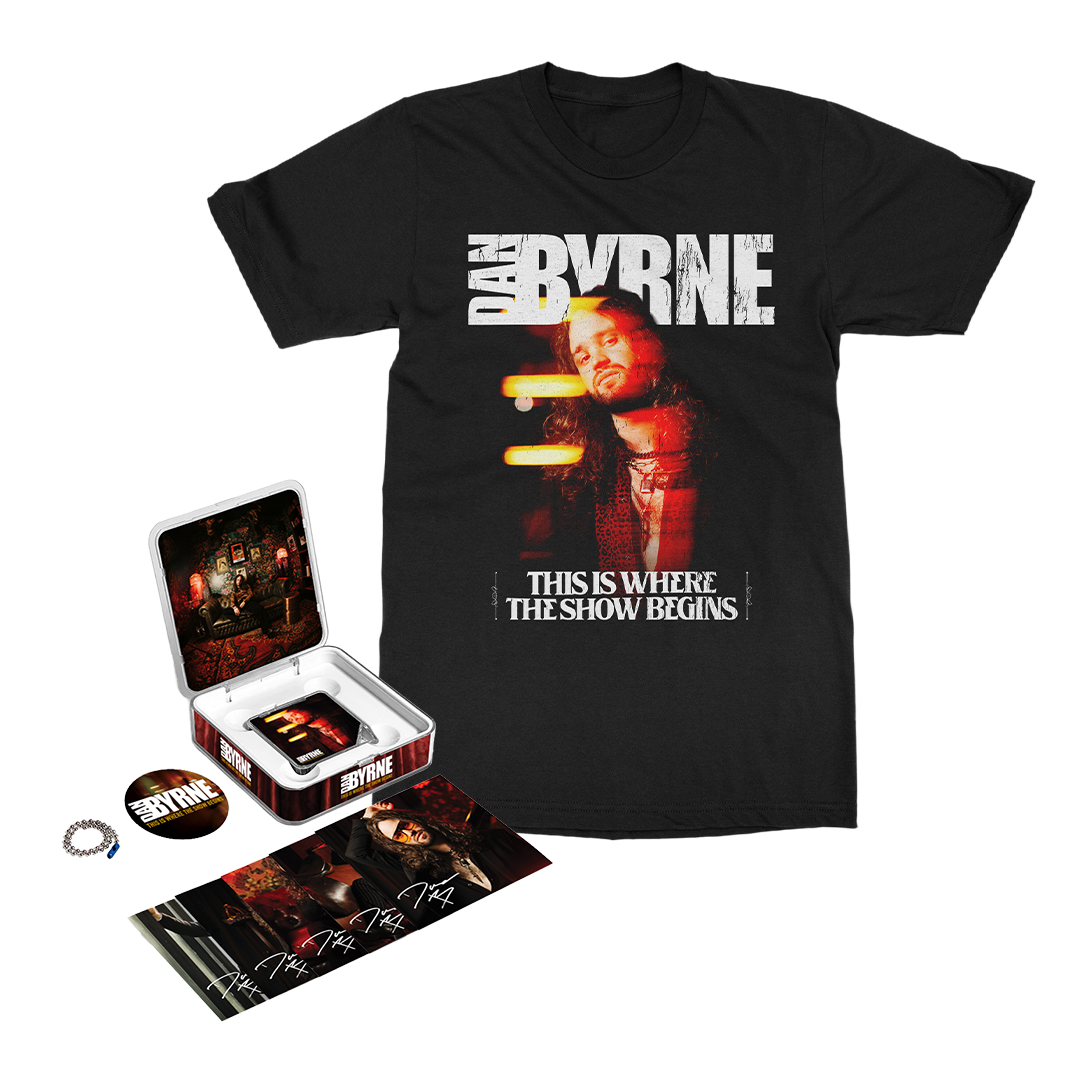 Dan Byrne - This Is Where The Show Begins - KiTalbum Merch Bundle