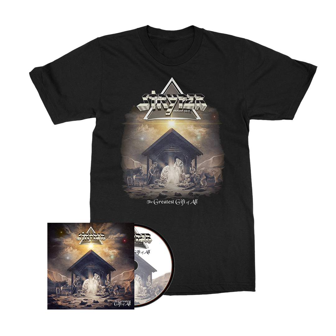 Stryper - The Greatest Gift Of All - CD Merch Bundle