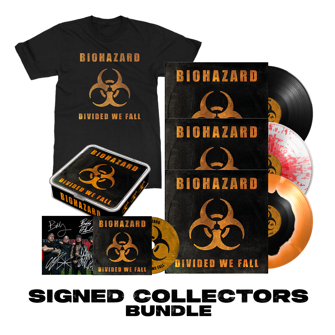 Biohazard - Divided We Fall - Signed Collector's Bundle