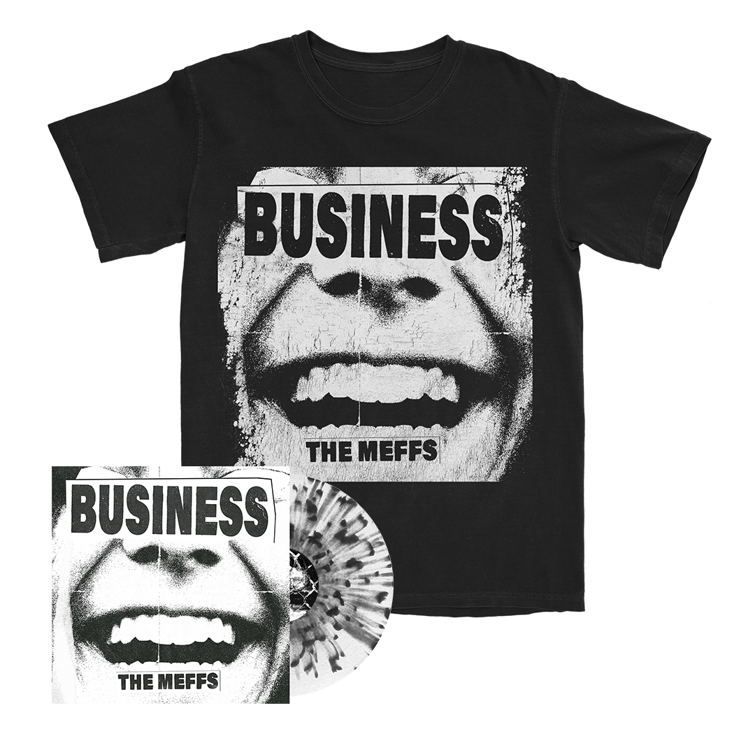 The Meffs - Business - Splatter LP Merch Bundle