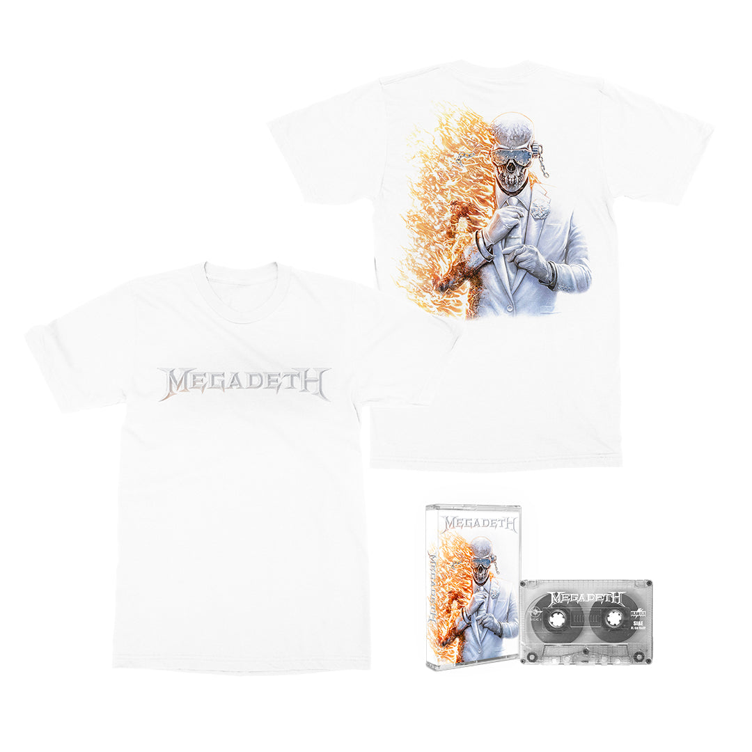 Megadeth - Megadeth - Clear Cassette + Tee Bundle