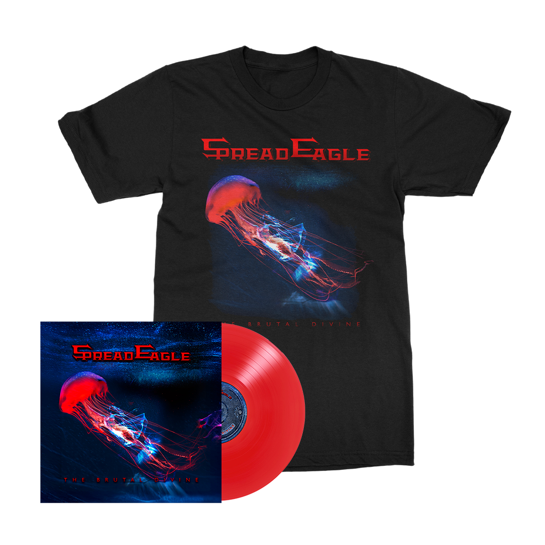 Spread Eagle - The Brutal Divine - Vinyl Merch Bundle