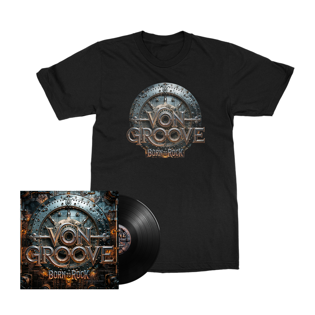 Von Groove - Born To Rock - Vinyl Merch Bundle