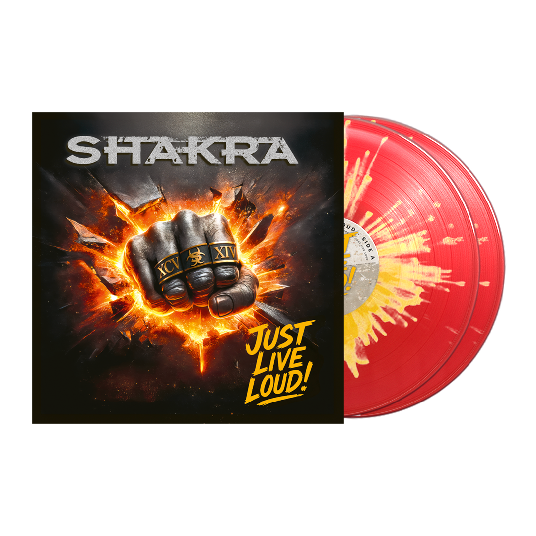 Shakra - Just Live Loud! - Yellow Red Splatter 2LP