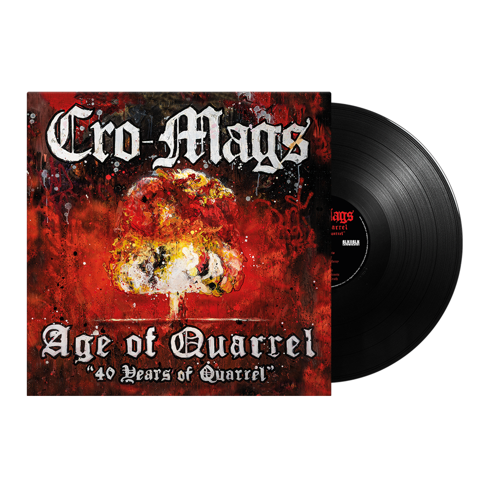 Cro-Mags - Age of Quarrel - 40 Years of Quarrel - Black LP