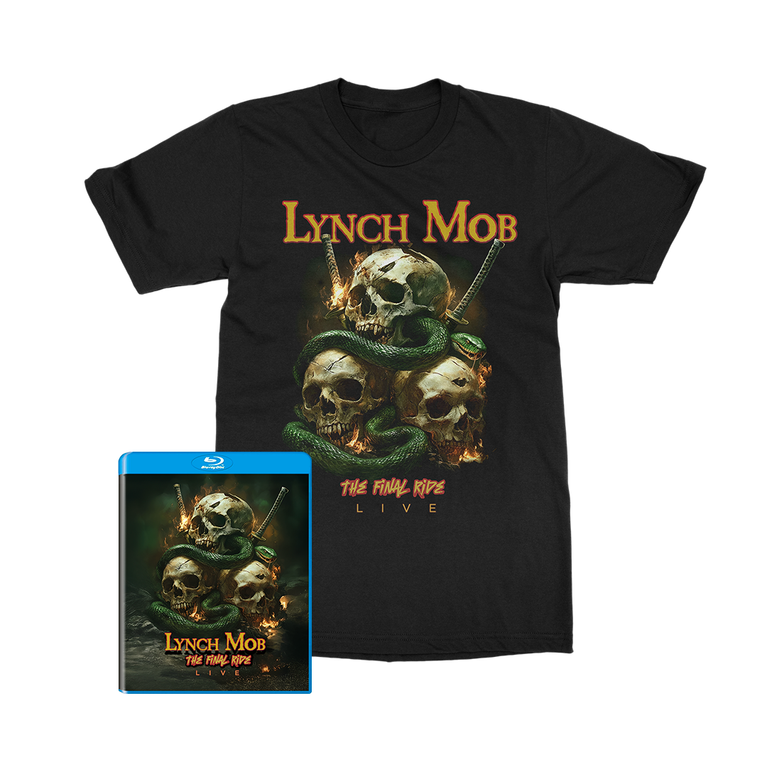 Lynch Mob - The Final Ride - Bluray Merch Bundle