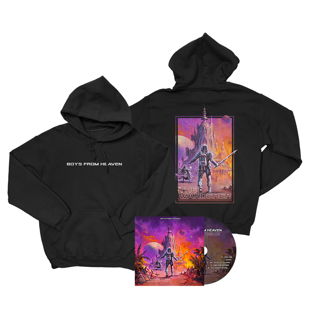 Boys From Heaven - The Wanderer - CD Hoodie Bundle