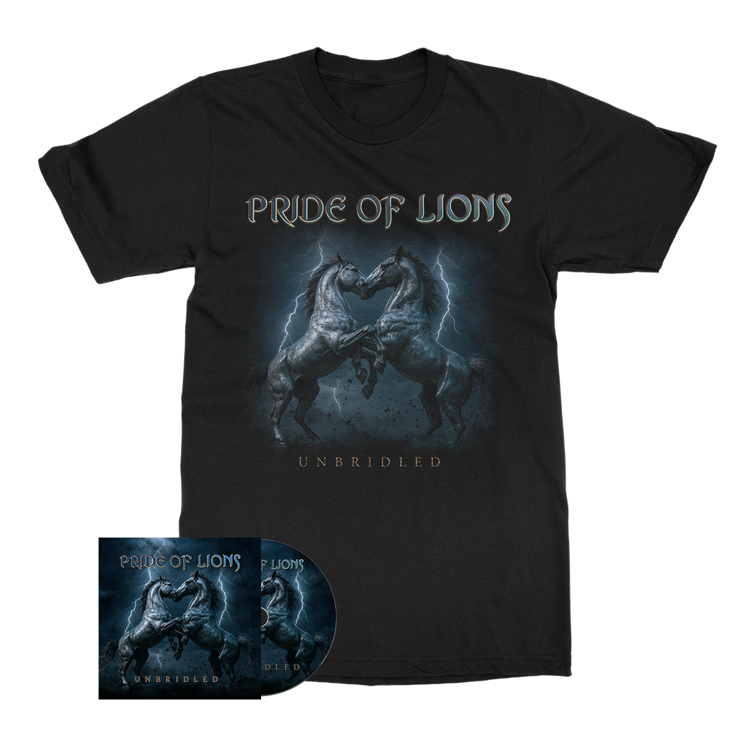 Pride Of Lions - Unbridled - CD Merch Bundle