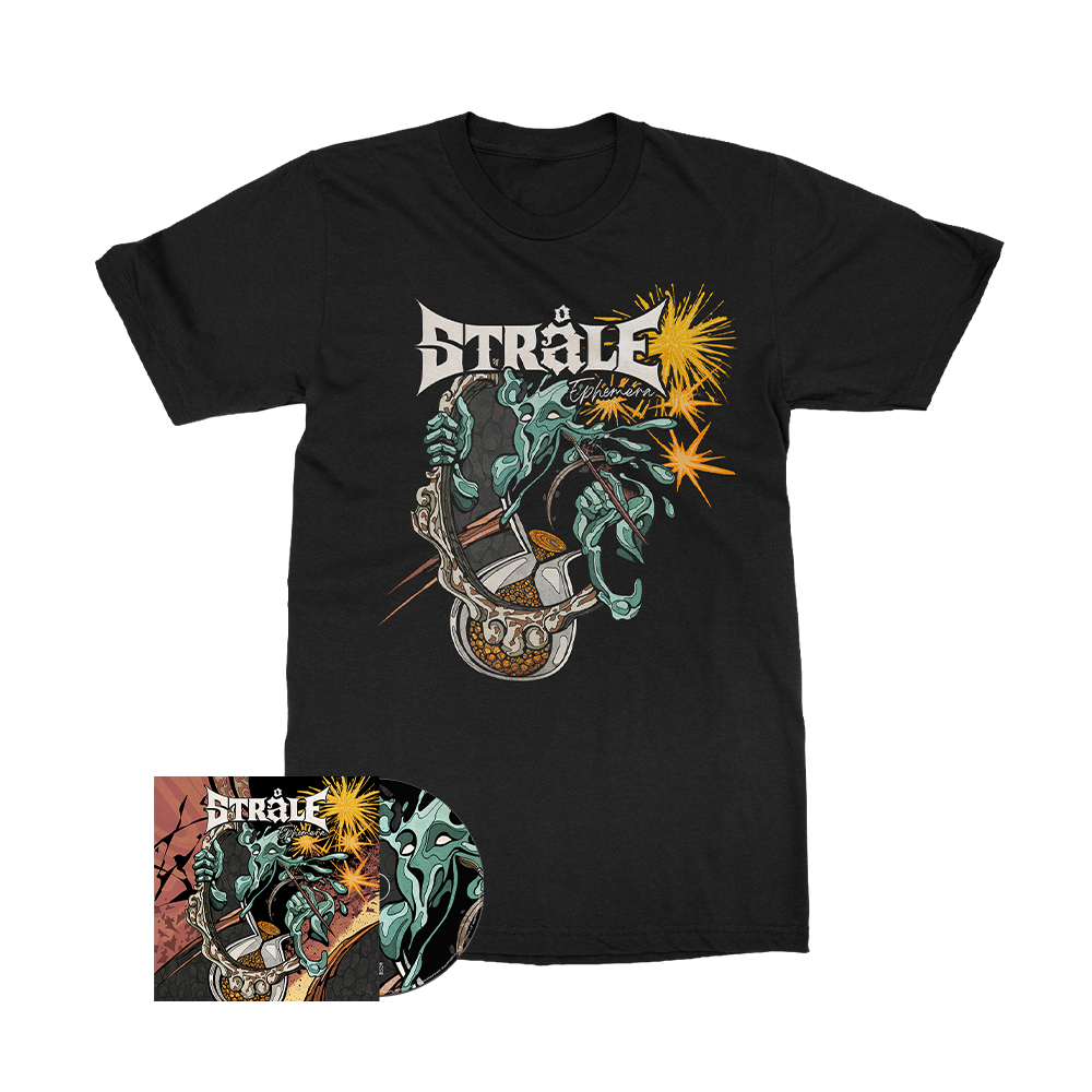 Stråle - Ephemeral - CD Merch Bundle
