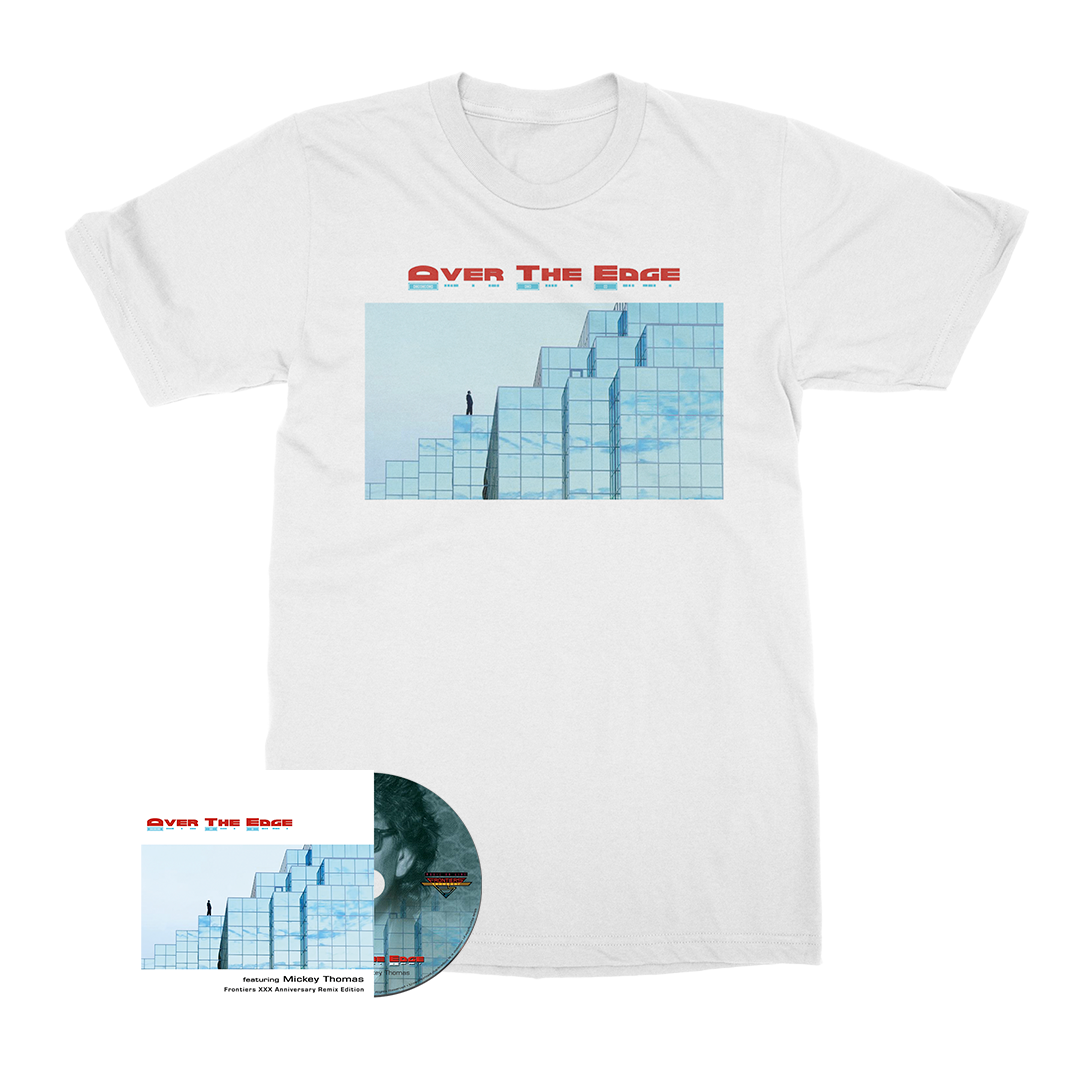Over The Edge ft. Mickey Thomas - Over The Edge (Frontiers XXX Anniversary Remix Edition) - CD Merch Bundle