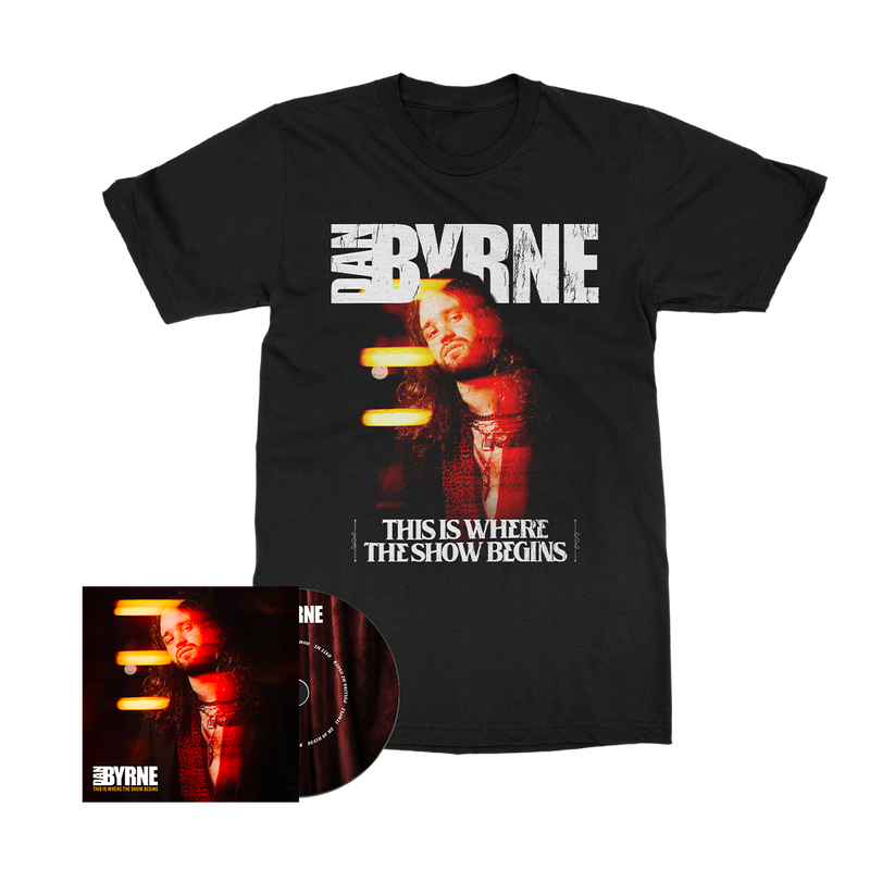 Dan Byrne - This Is Where The Show Begins - CD Merch Bundle