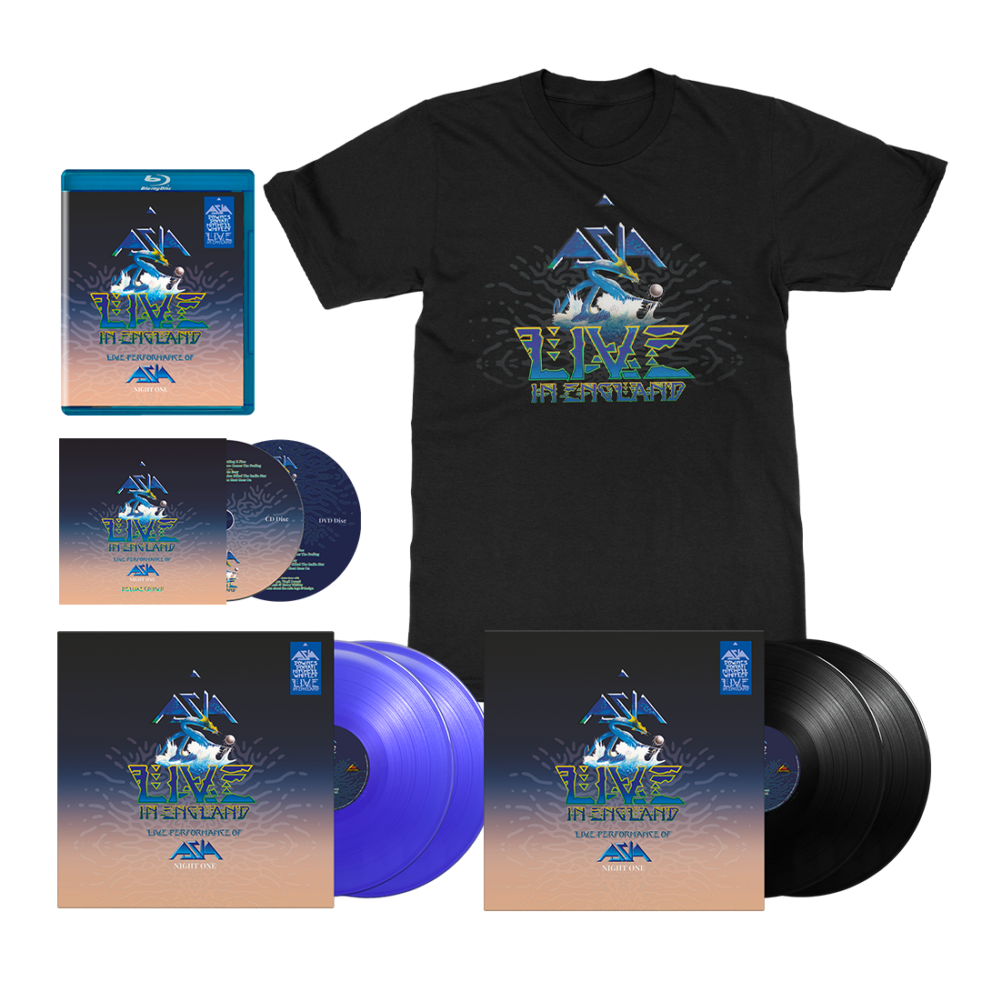 Asia - Live In England - Collector's Bundle