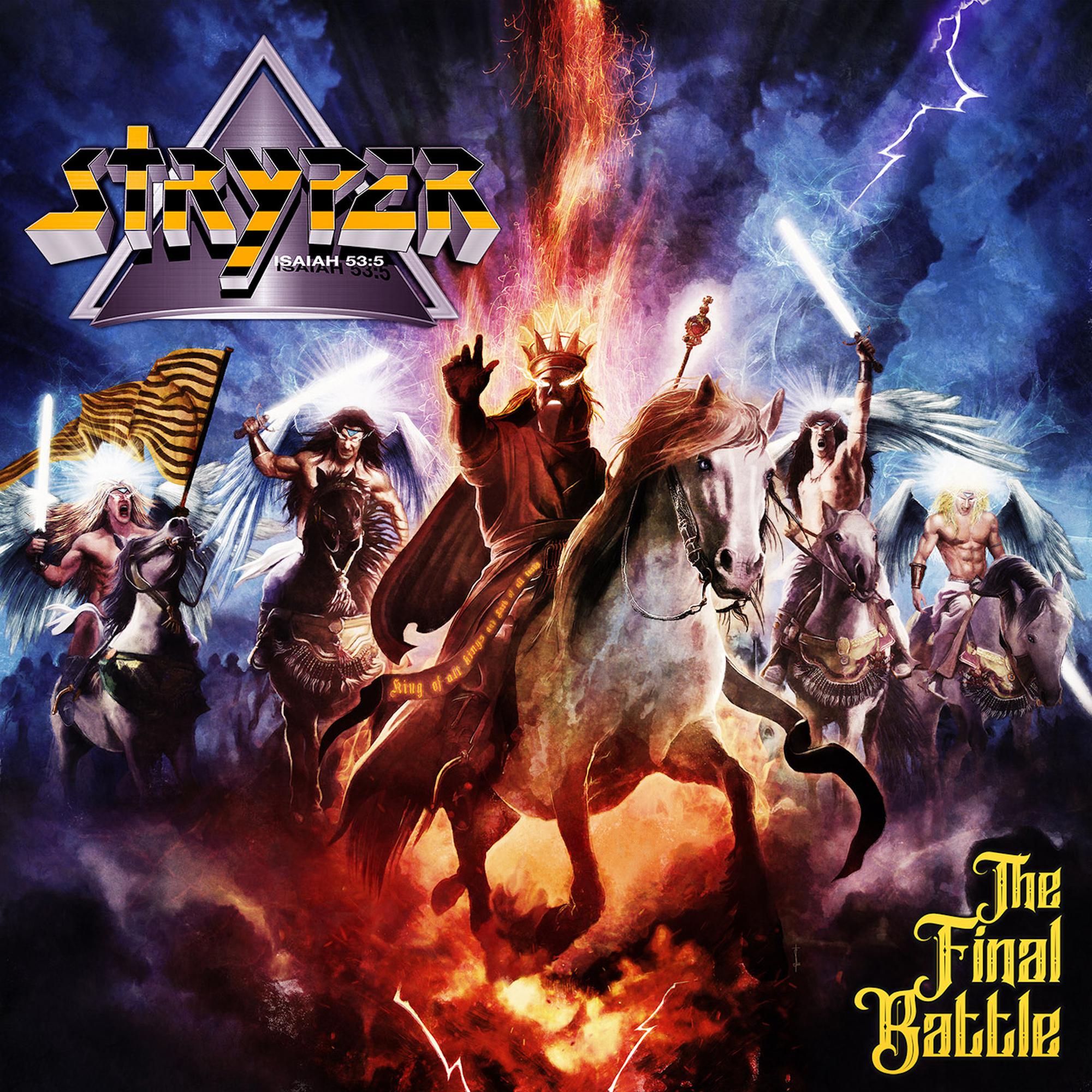 Stryper - The Final Battle - Limited Edition Yellow Marble 2LP Vinyl