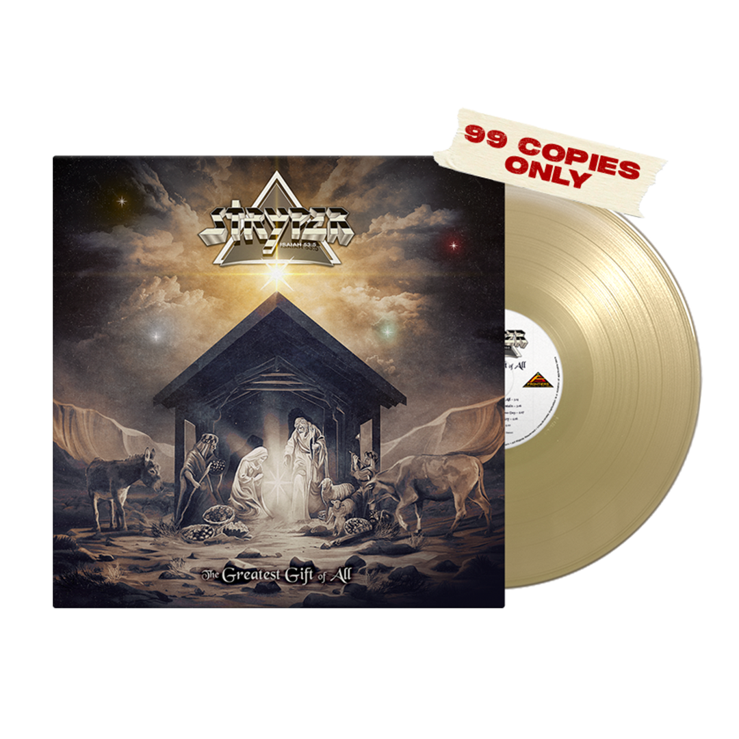 Stryper - The Greatest Gift Of All - Gold Vinyl - 99 only