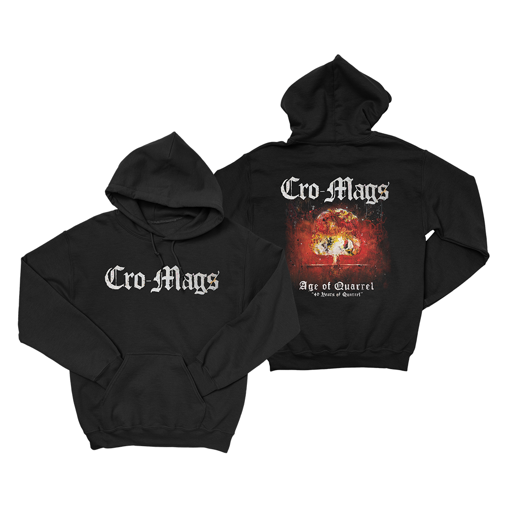 Cro-Mags - Age of Quarrel - 40 Years of Quarrel - Pullover Hoodie