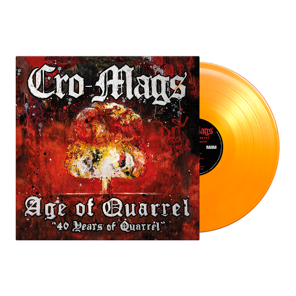 Cro-Mags - Age of Quarrel - 40 Years of Quarrel -  Orange Fluo LP
