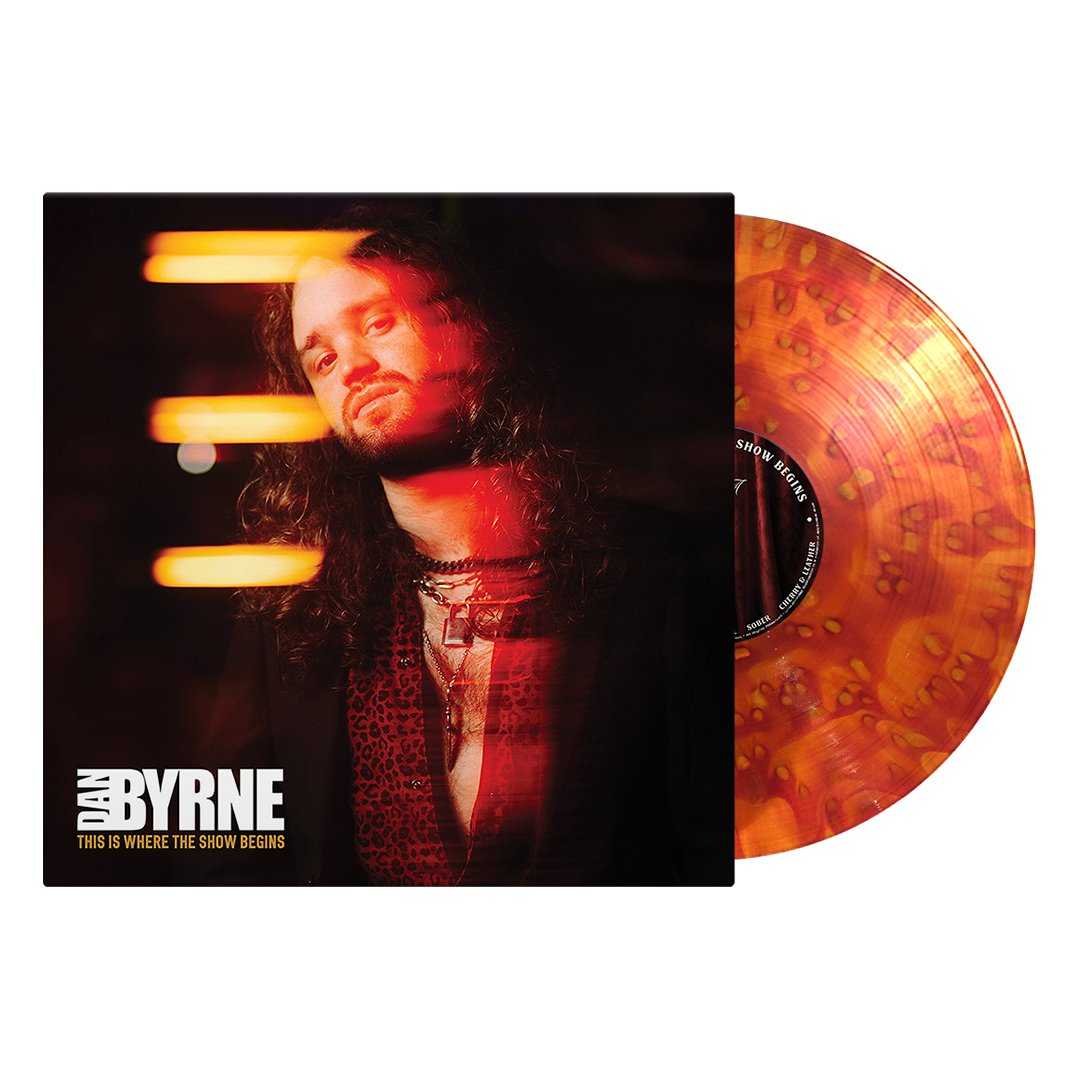 Dan Byrne - This Is Where The Show Begins - Orange Red Gold Ghostly Vinyl