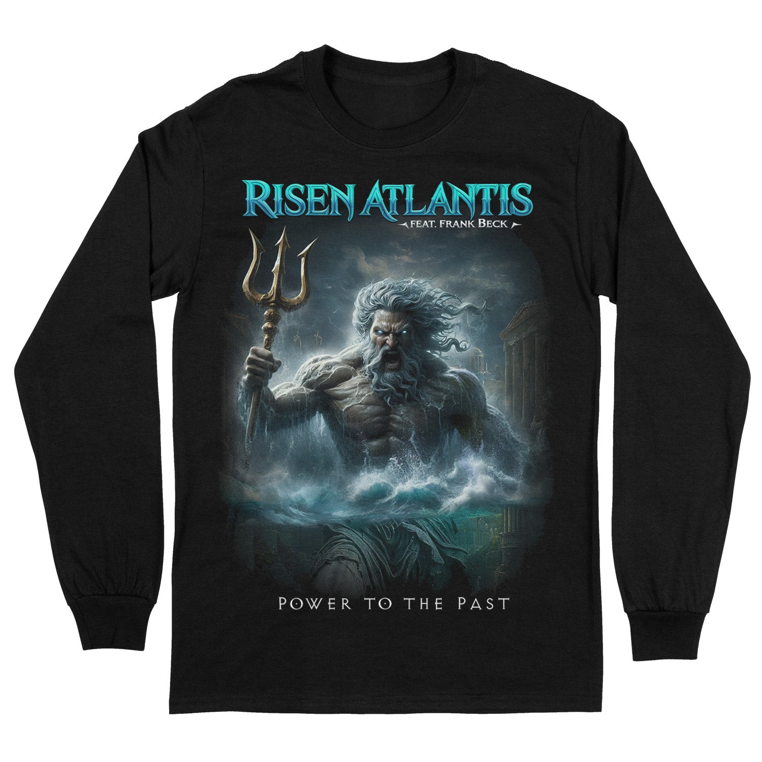 Risen Atlantis ft Frank Beck -  Power To The Past - Longsleeve