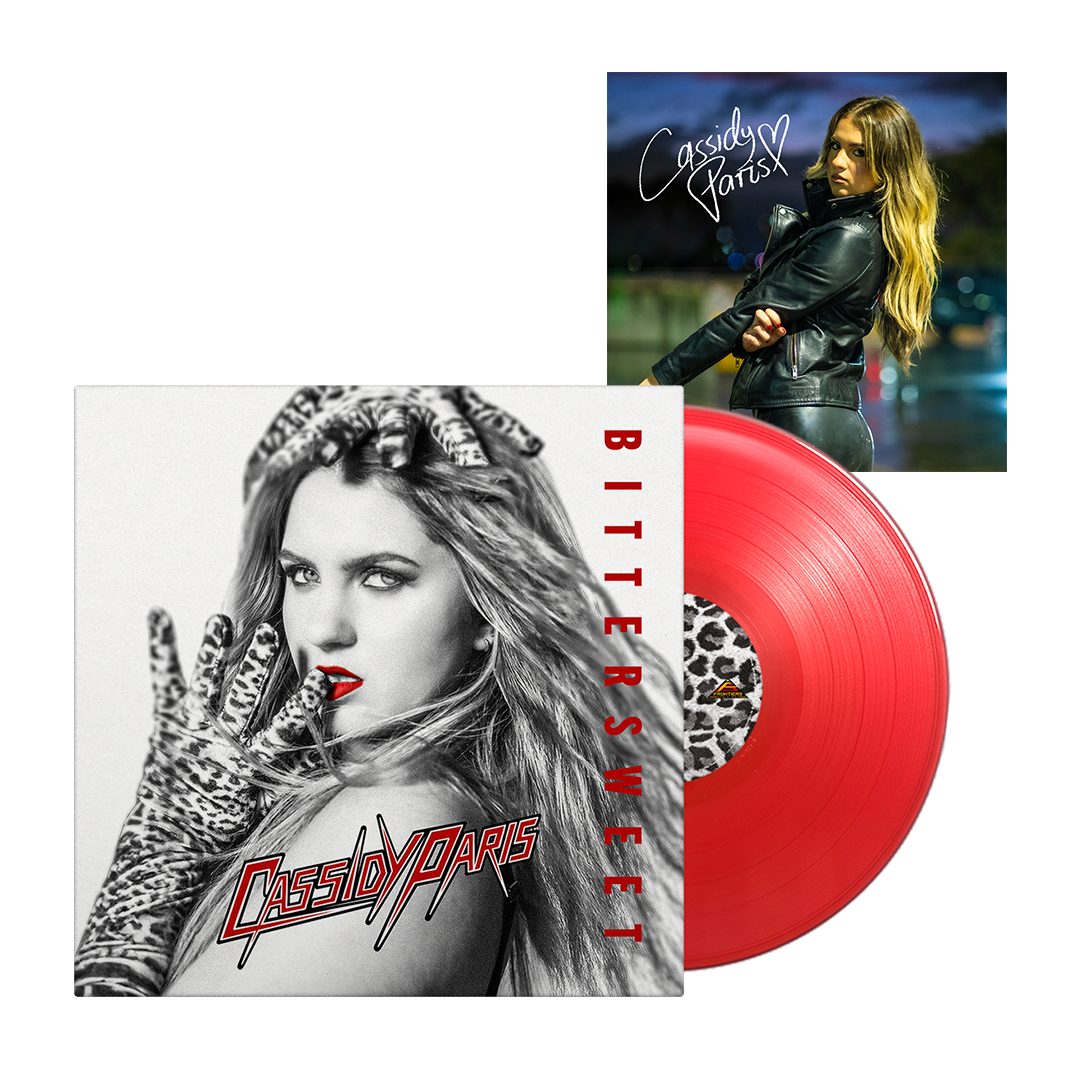 Cassidy Paris - Bittersweet - Red Vinyl + Signed Art Card