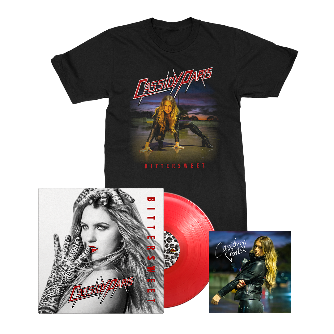Cassidy Paris - Bittersweet - Signed Vinyl Bundle
