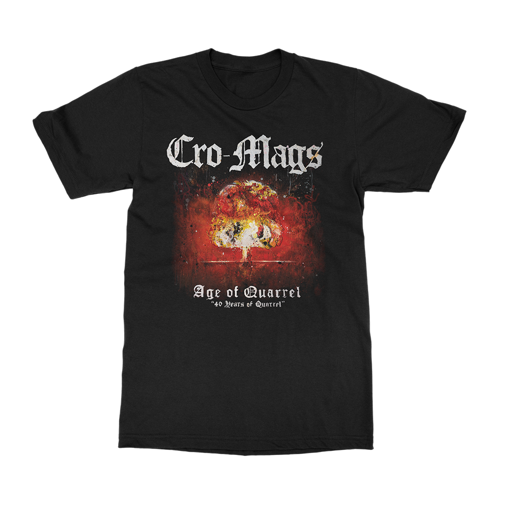 Cro-Mags - Age of Quarrel - 40 Years of Quarrel - T-Shirt