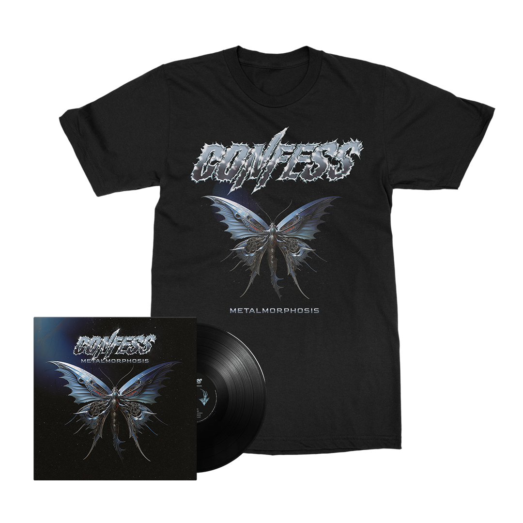 Confess - Metal Morphosis - Vinyl Merch Bundle