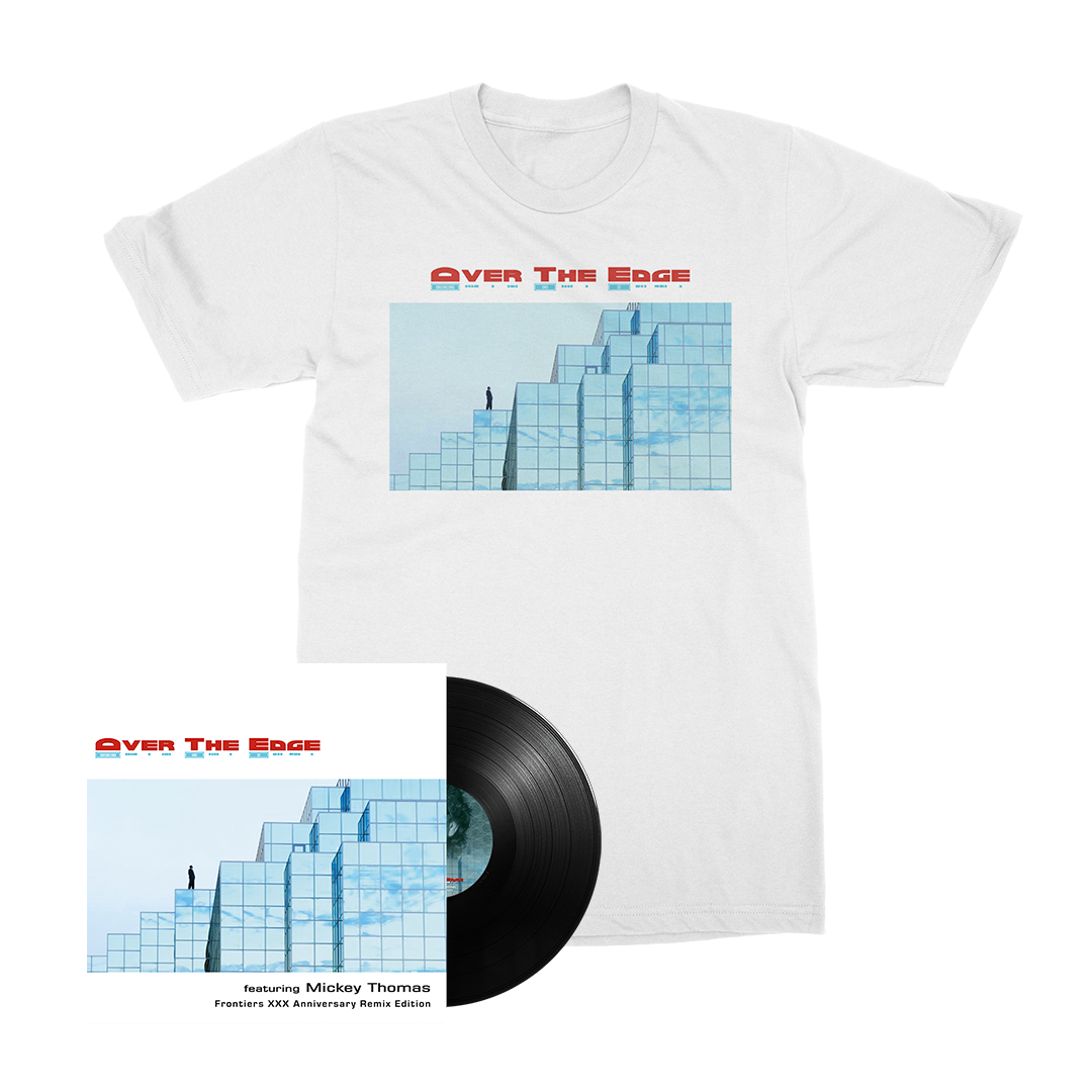 Over The Edge ft. Mickey Thomas - Over The Edge (Frontiers XXX Anniversary Remix Edition) - Vinyl Merch Bundle