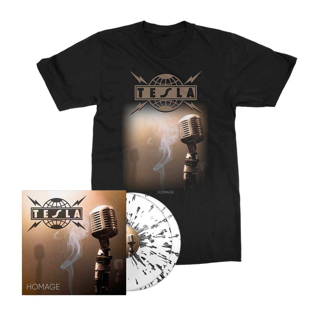 Tesla - Homage - Vinyl Merch Bundle