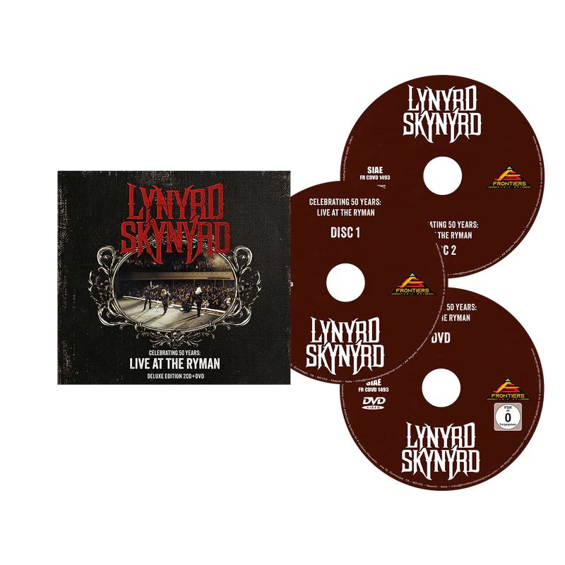 Lynyrd Skynyrd - Celebrating 50 Years - Live At The Ryman - 2CD+DVD